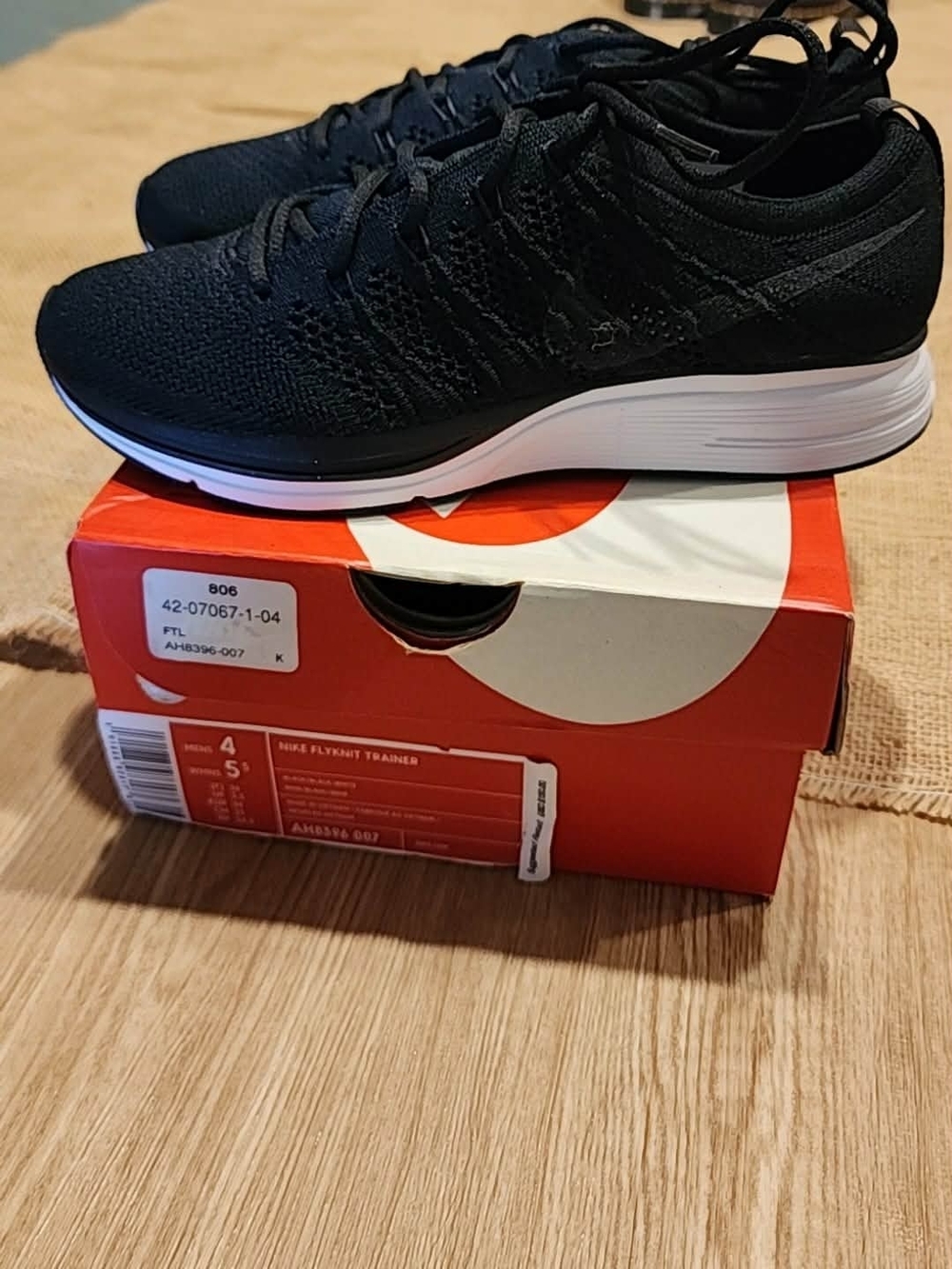 Nike Black Flyknit Trainers - Women's